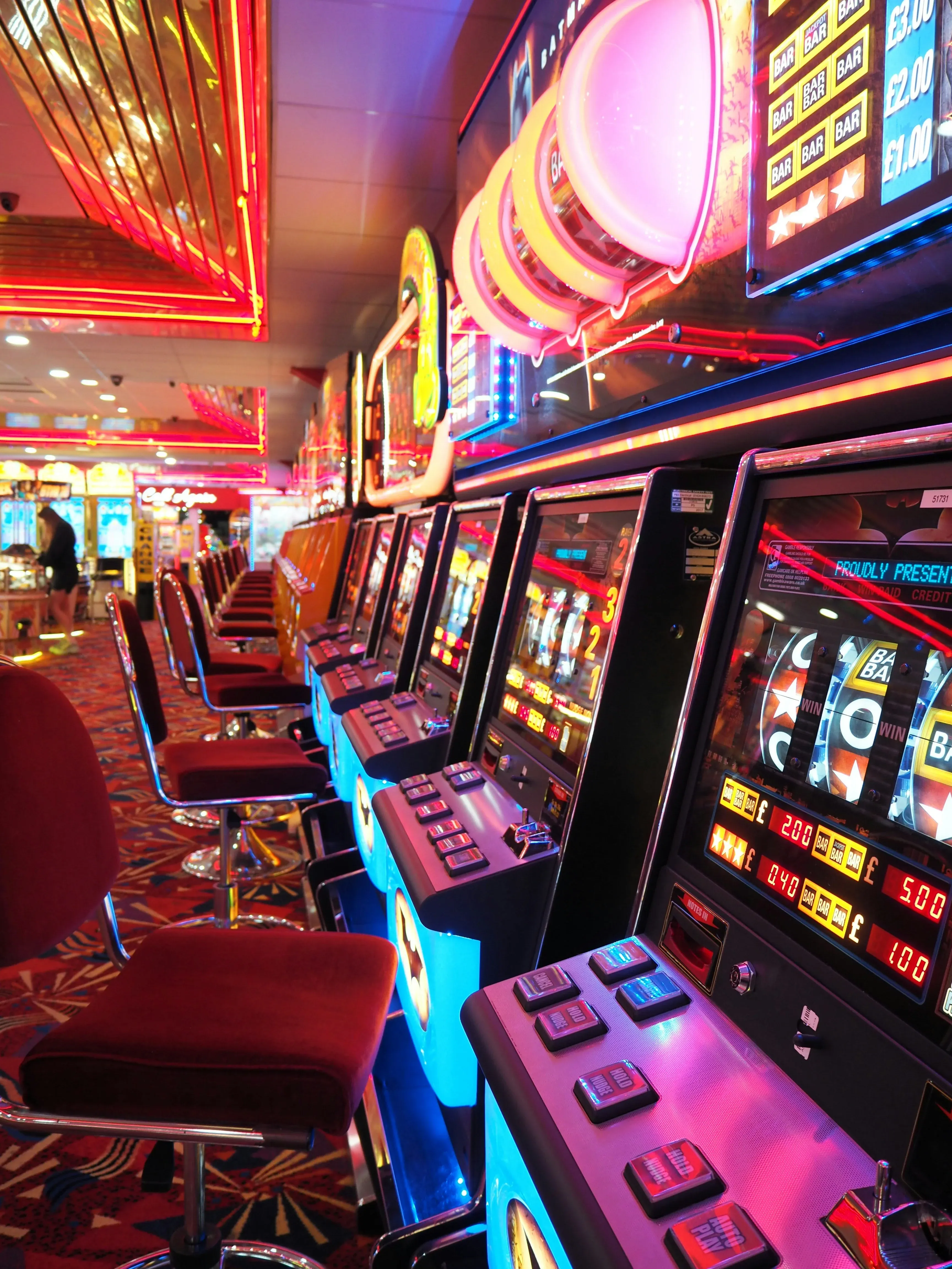 Máquinas de slots digitais